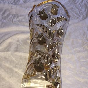 Golden Glass Vase